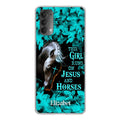 Personalized Horse Girl Phone case - Case For Xiaomi, Huawei And Oppo - This Girl Runs On Jesus And Horses