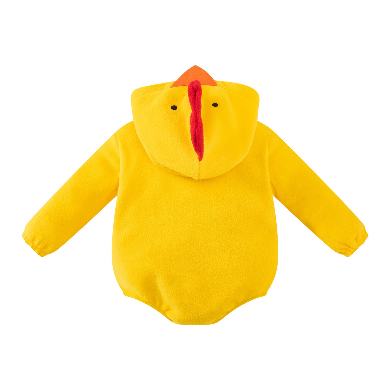 DANBAIEGG Infant Baby Chick Costume Bodysuit Halloween Yellow Size 0-6 Months
