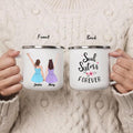 Personalized Friends Enamel Mug - Gift Idea For Best Friends - We Are More Than Best Friends