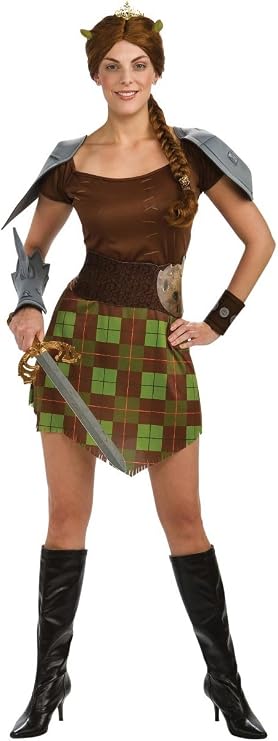 Shrek Ever After Princess Fiona Warrior Adult Costume Standard