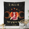 Personalized Witch Tapestry - Best Idea for Halloween - I Am A Witch - DFESX1