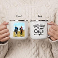 Personalized Horse Riding Enamel Mug - Best Gift For Horse Lover - Barn Hair Don't Care - TM5W8Q
