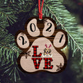 Personalized Xmas Pet Ornament - Christmas Gift For Dog/Cat Lover