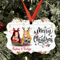 Personalized Xmas Besties Ornament - Best Gift For Friends - Merry Christmas