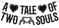 LOVELY BITON A Tale of Two Souls Halloween Wedding Banner Black Paper