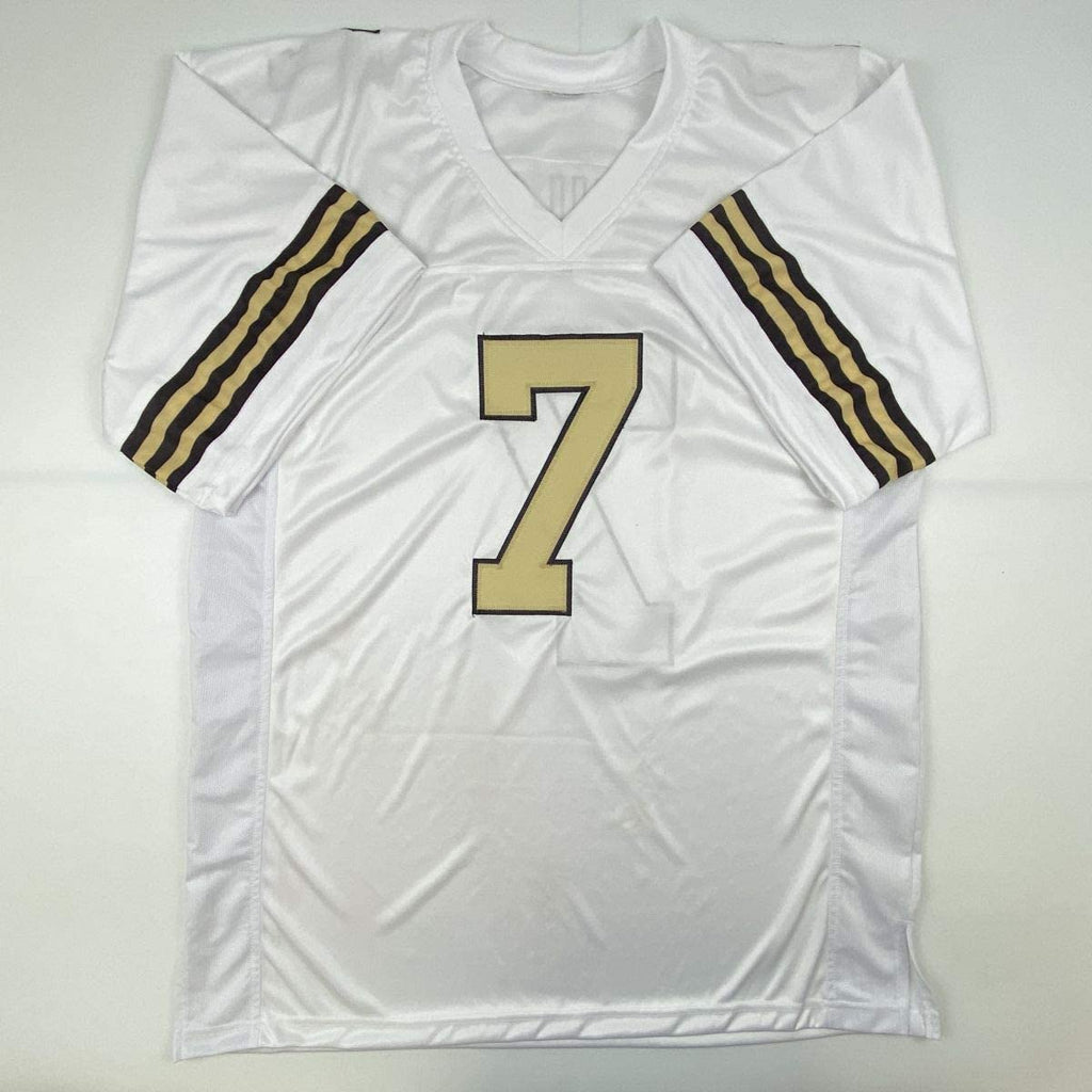 Autographed/Signed Taysom Hill New Orleans Color Rush Football Jersey Beckett BAS COA