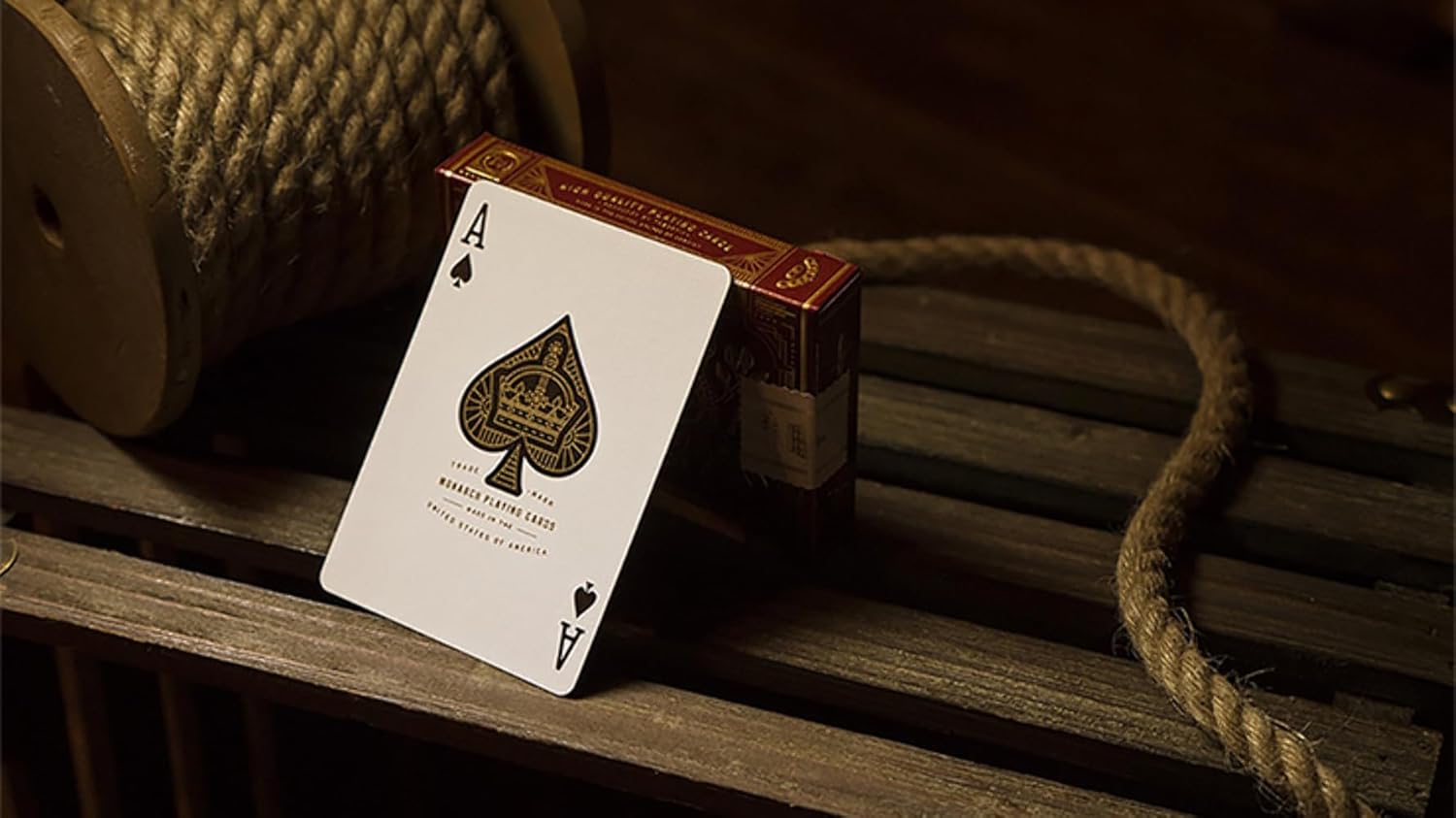 Theory11 Monarch Playing Cards – Red – Luxury Deck