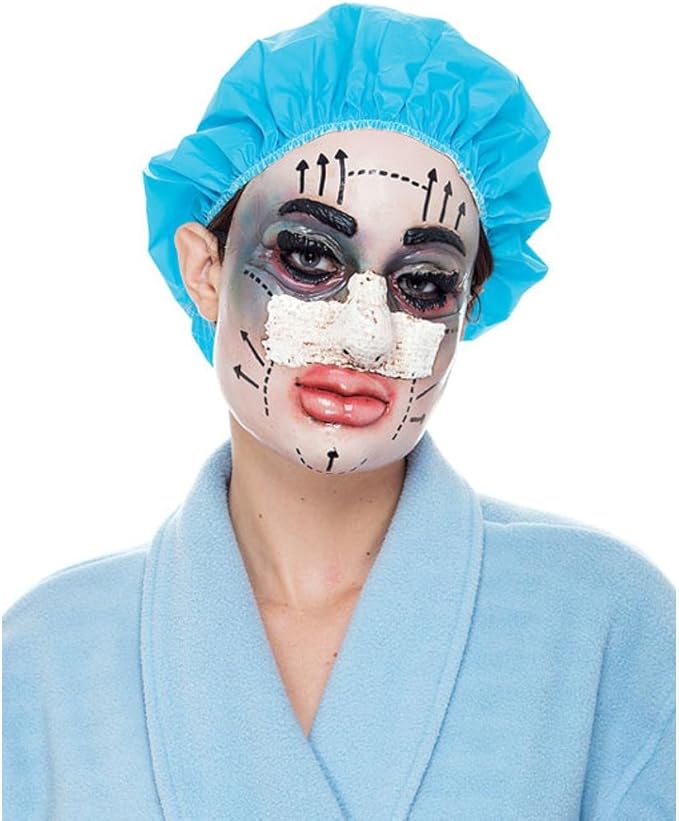 Plastic Surgery Face Lift Nose Job Adult Mask