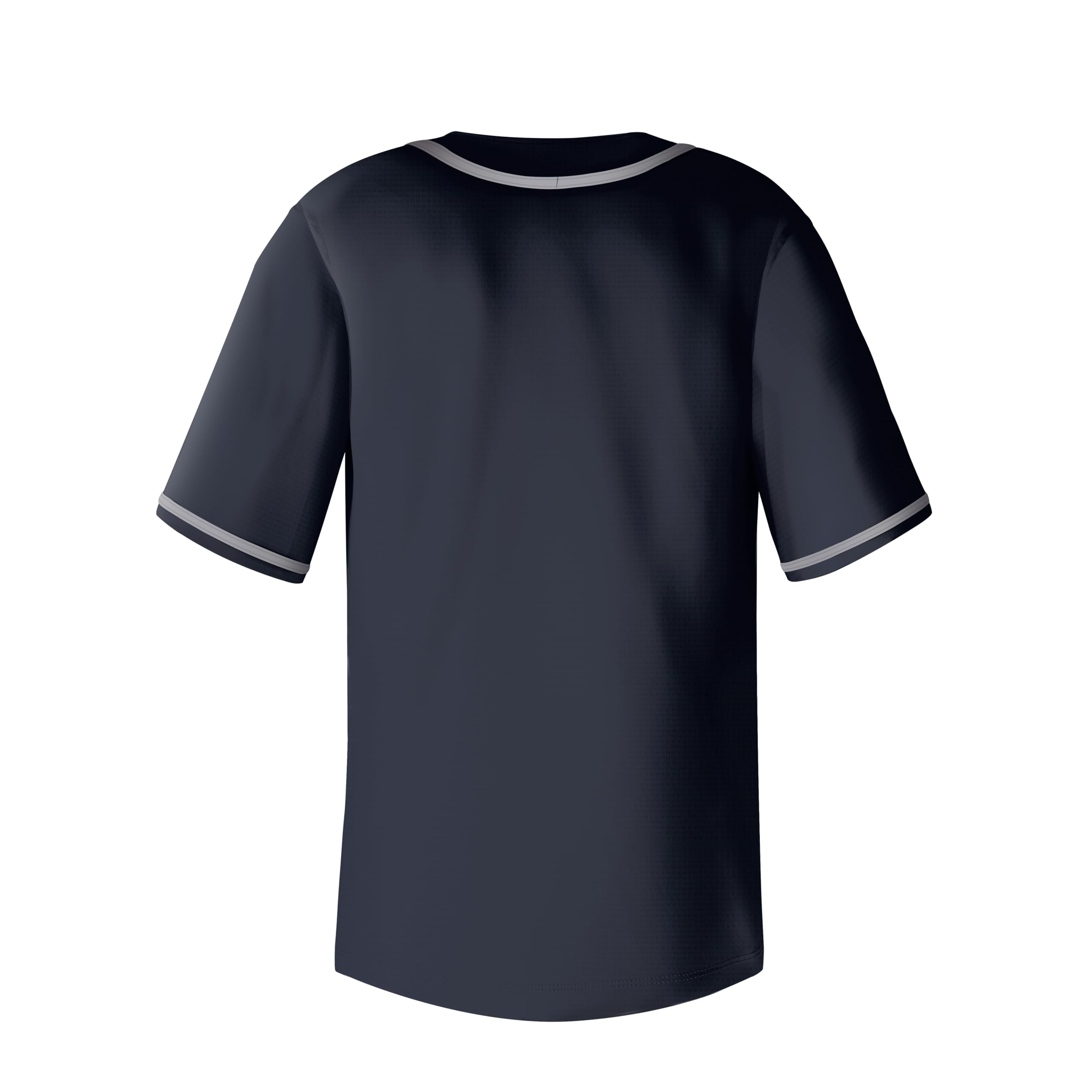 Aizqaoalk Baseball Jersey Men Short Sleeve Button Down Black Size 3X-Large