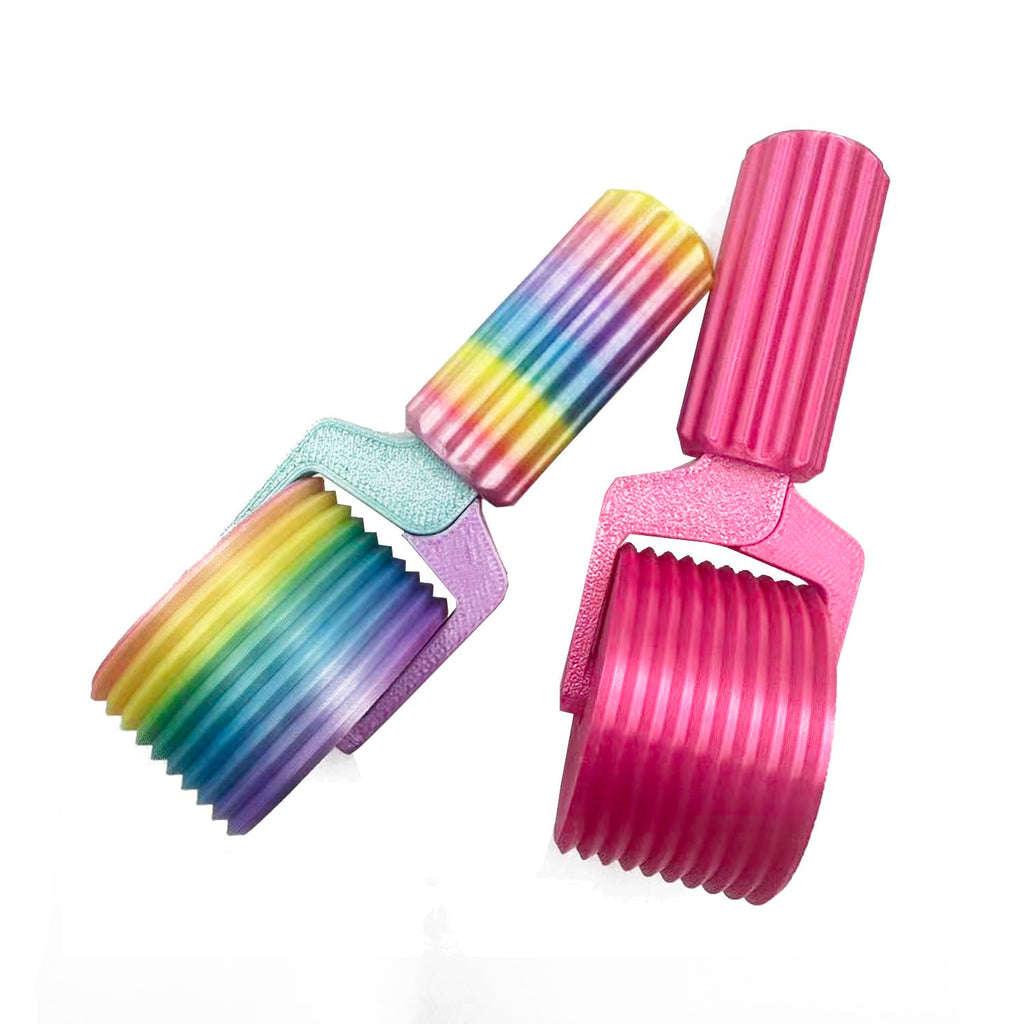 clould fitness Diamond Roller DIY Craft Tool Rhinestone Embroidery Pink+Rainbow