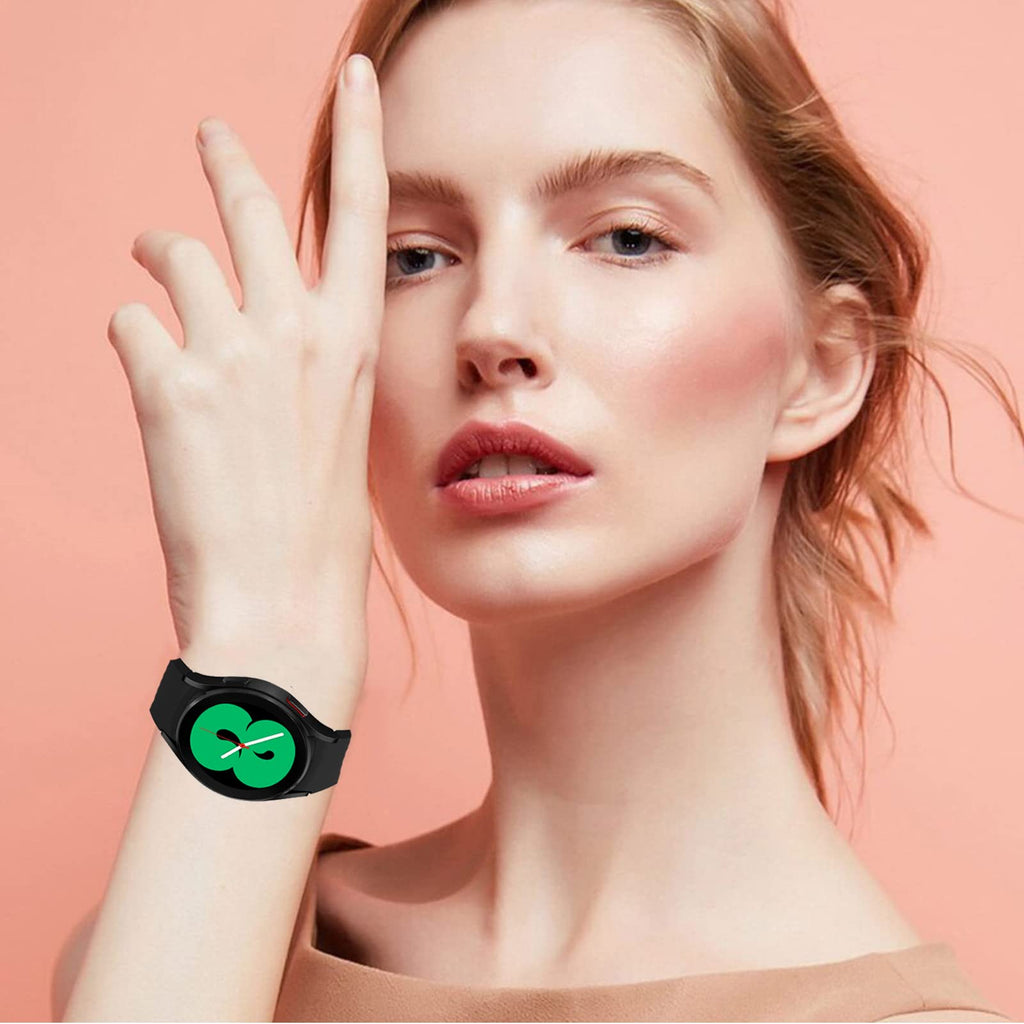 Apbands Silicone Sport Strap for Samsung Galaxy Watch 20mm Black