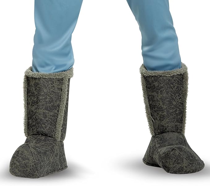 Kristoff Costume for Adults, Disney Frozen Men's Tunic with Hat, Belt and Pants and Boot Covers