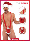 Santa Kini Red with Santa Face, Christmas Adult