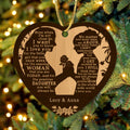 Personalized Mom And Daughter Ornament - Best Gift For Family