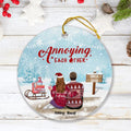 Personalized Christmas Annoying Couple Ornament - Christmas Gift Idea For Couple - Annoying Each Other