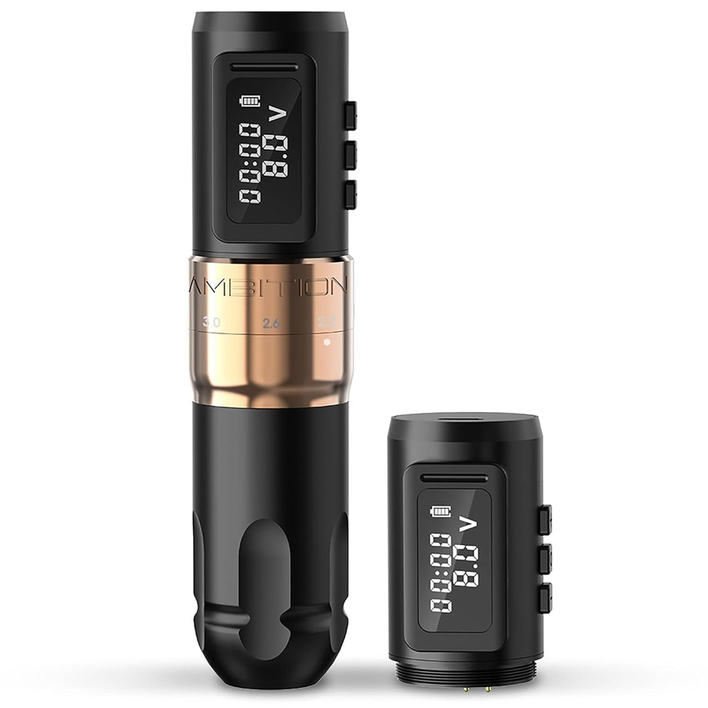 Ambition MARS-U Wireless Tattoo Machine with Adjustable Stroke