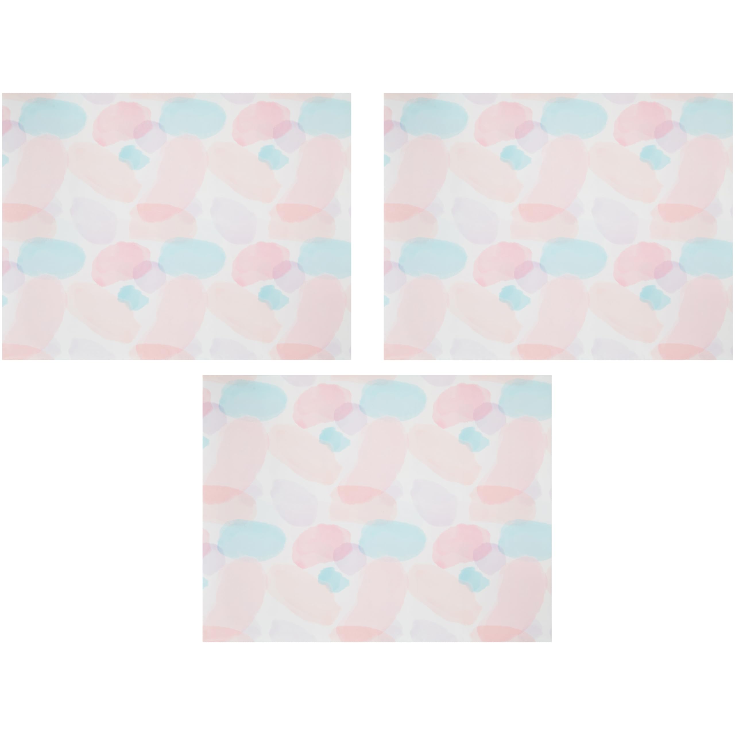 The Gift Wrap Company Ombre Spots Gift Wrapping Paper Sheet 30x23 Multicolor 3pc