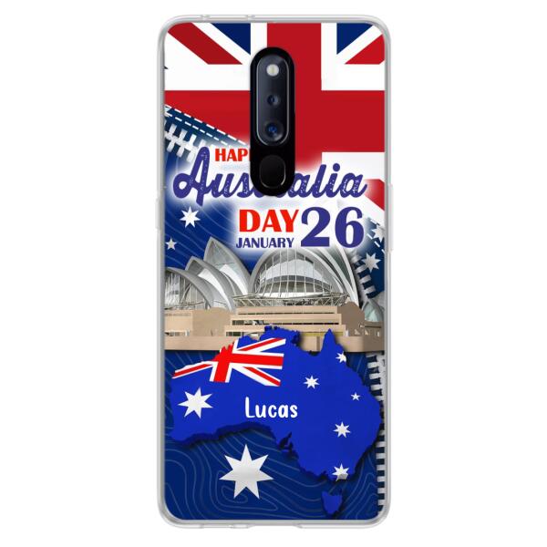 Custom Personalized Happy Australia Day Phone Case - Case For Xiaomi, Oppo And Huawei