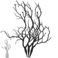 MAGICLULU Artificial Coral Branch for Headdress Black 36x17cm