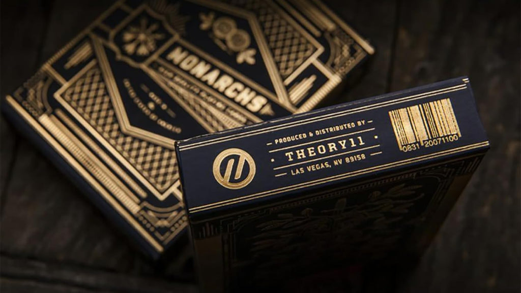 Theory11 Monarch Playing Cards – Blue – Luxury Deck