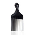 Fist Afro Pick Black Detangle Comb
