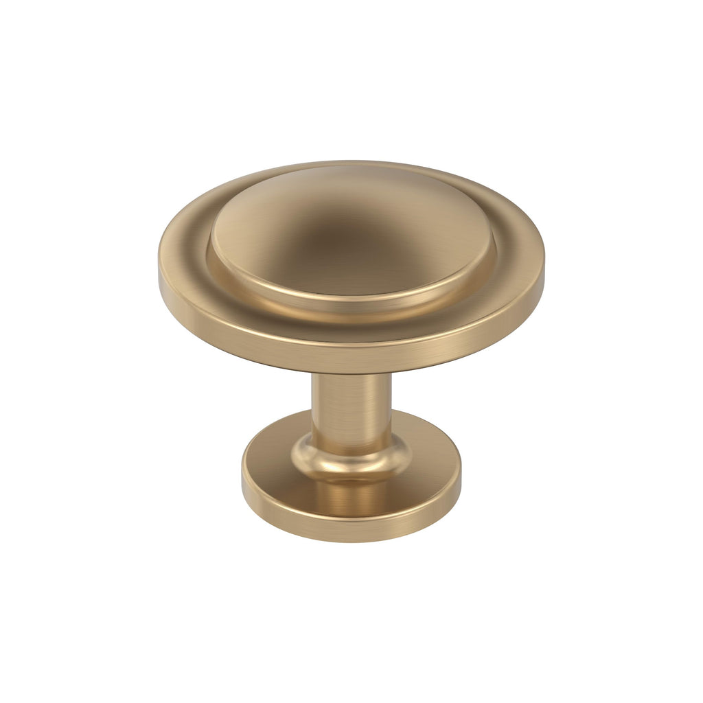 Amerock Champagne Bronze Cabinet Knob 1-3/16in 10 Pack Zinc Hardware