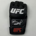 Autographed/Signed Francis Ngannou UFC MMA Black Fighting Glove Beckett BAS COA Auto