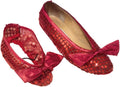 Wizard of Oz Dorothy Red Sequin Child Shoe Covers X-Small/Small