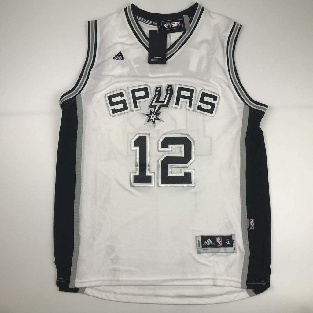 Autographed/Signed LaMarcus Aldridge San Antonio White Basketball Jersey JSA COA