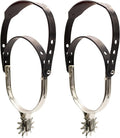 Adjustable Faux Cowboy Cowgirl Boot Spurs Plastic Spur Rodeo Gear