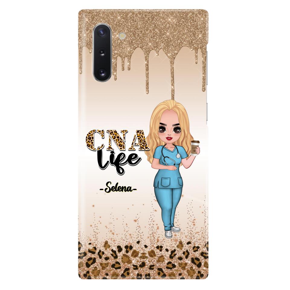 Custom Personalized Nurse Life Phone Case - Gift Idea For Nurse Life Lovers - CNA Life - Case For iPhone And Samsung