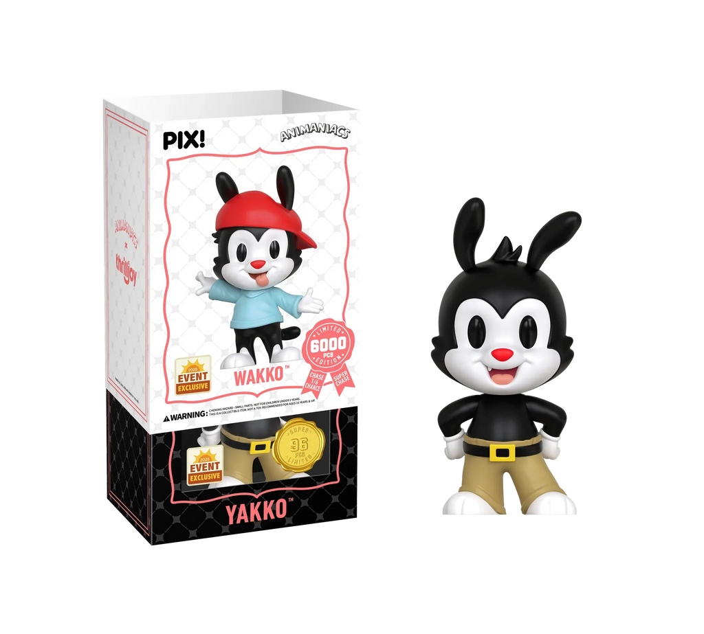 [Thrilljoy] [EXCLUSIVE] Animaniacs - Wakko LE6000 PIX Vinyl Figure (1 in 6 Chance at Chase)