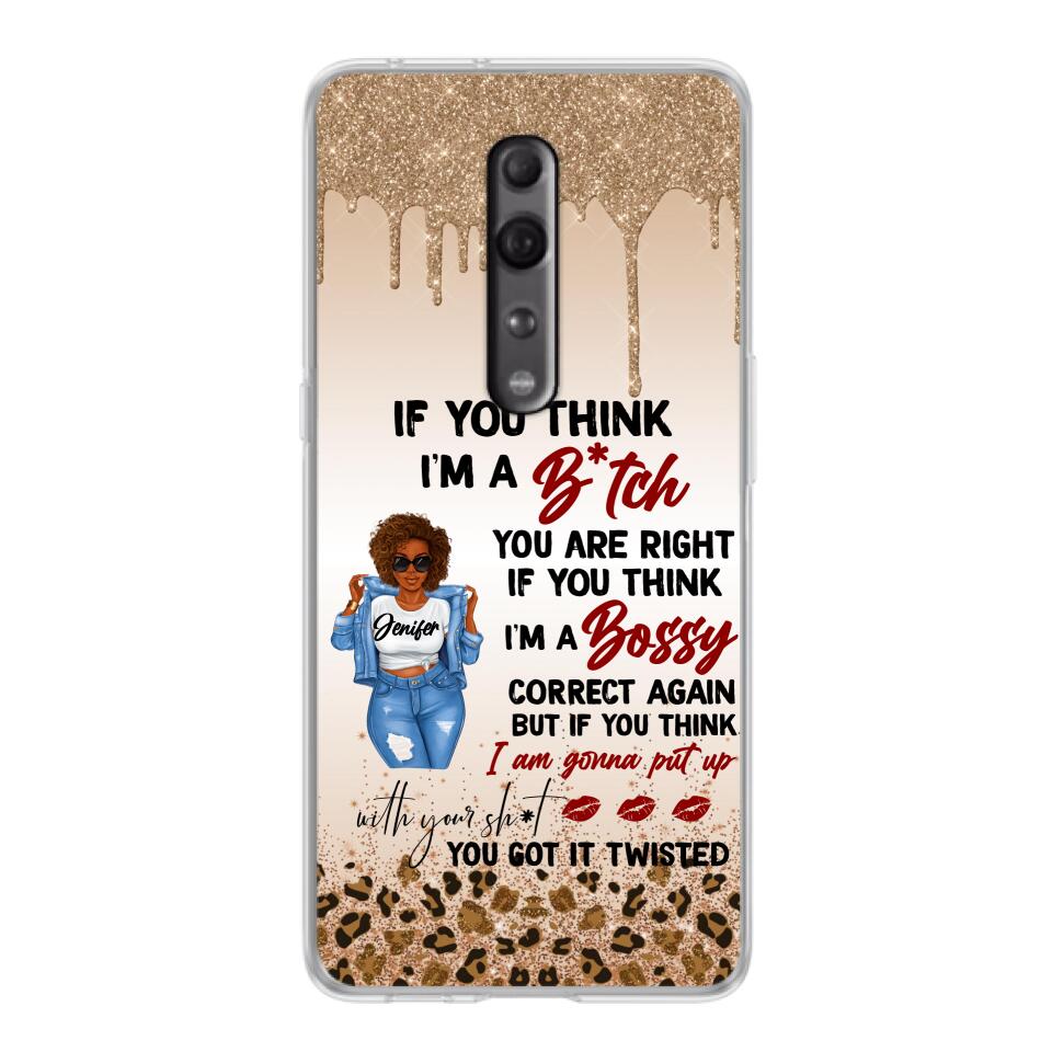 Custom Personalized Someone Called Me A Bitch Phone Case - Case For Xiaomi, Huawei and Oppo Models