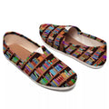 Book Women's Canvas Fisherman Shoes - Gift For Book Lovers
