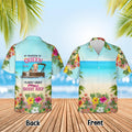 Custom Personalized Pontoon Queen Hawaiian Shirt - Best Gift For Pontoon Lover - Pontoon Queen Classy Sassy And A Bit Smart Assy