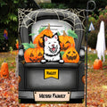 Personalized Halloween Dog Flag - Up to 5 Dogs - Gift For Dog Lovers