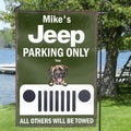 Personalized Dog Off- Road Car Flag Sign - Up to 4 Dogs - Best Gift For Dog Lover