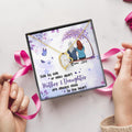 Personalized Mom & Daughter Forever Love Necklace - Gift Idea For Mother's Day - Up to 5 People - Side By Side Or Miles Apart, Mother & Daughter Are Always Close To The Heart