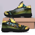 Personalized Camping Hiking Shoes - Gift For Camping Lovers, Couple, Pet Lovers - Husband & Wife Camping Partners For Life