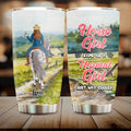 Personalized Horse Girl Tumbler - Up to 3 People - Gift Idea For Horse Lover - Horse Girl Same As A Normal Girl Just Way Cooler