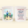 Personalized My Dad Mug - Gift Idea For Father's Day - For My Dad
