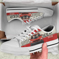 Personalized Off-road & Dog Low Top Sneakers - Gift for Off-road Lovers, Dog Lovers - Up to 2 Dogs
