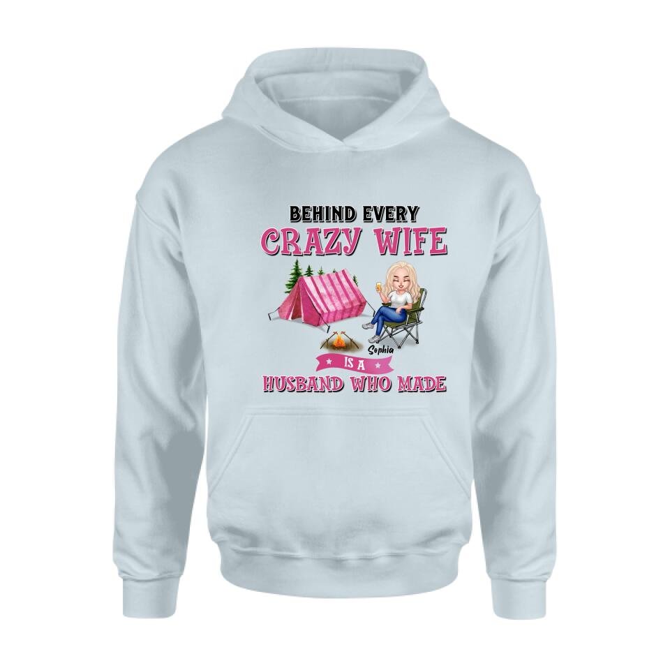 Personalized Camping Queen Shirt - Mother's Day Gift Idea For Camping Lovers - I Am A Spoiled Camping Lady