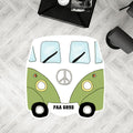 Personalized Bus Camping Area Rug - Gift Idea For Camping Lover