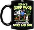 Personalized Camping Mug - Up to 3 Dogs - Gift Idea For Camping/Dog Lover - That's What I Do I Smoke I Chill And I Know Things
