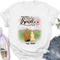 Personalized Memorial Pet Shirt - Up to 4 Pets - Memorial Gift Idea For Mom/Dad/Dog/Cat Lover - Sometimes I Just Look Up, Smile And Say I Know That Was You