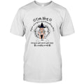 Personalized Witch T-shirt - Best Halloween Gift Idea - I'm Not Sugar And Spice - DFESX1