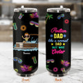 Personalized Soda Can Tumbler - Gift Idea For Father's Day - Pontoon Dad Like A Normal Dad But Way Cooler