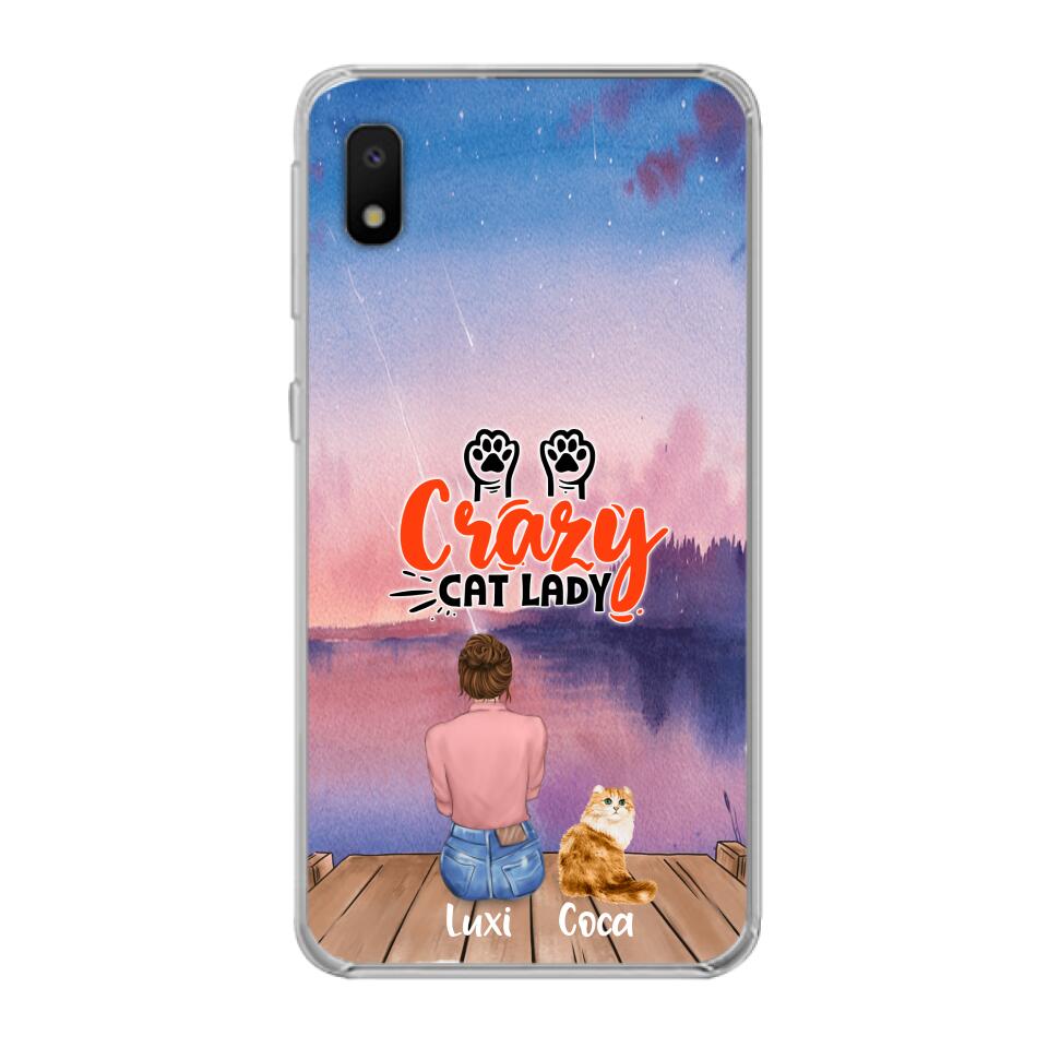 Personalized Cat Mom Phone Case - Up to 5 Cats - Gift Idea For Cat Lover - Best Cat Mom Ever - Case For iPhone And Samsung