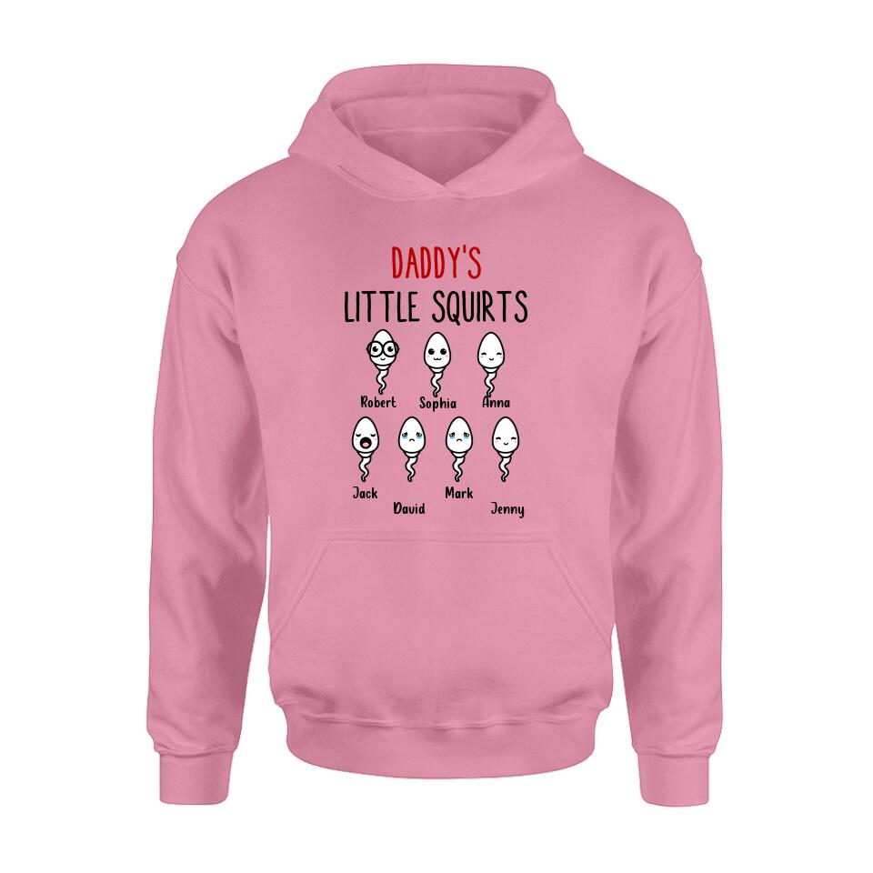 Personalized Happy Father's Day Shirt - Gift Idea For Father with up to 7 Sperms